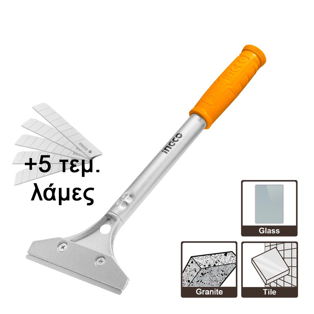 [HGS3201] INGCO GRATTOIR EN ALUMINIUM 6 LAMES AU MAROC [HGS3201]