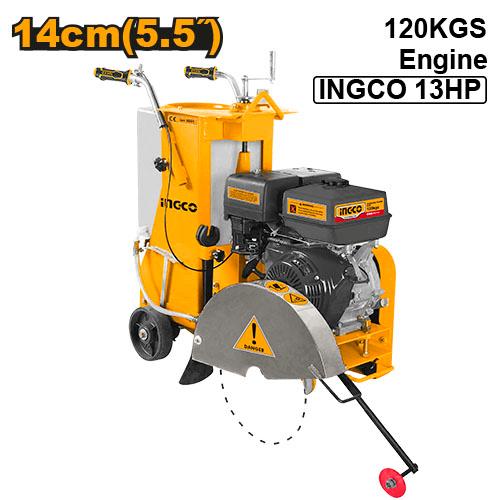 INGCO DECOUPEUSE A SOL MOTEUR 13HP 120KG AU MAROC [GSF16-2]