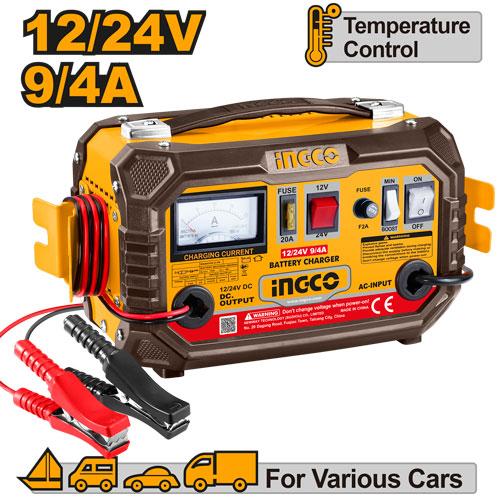 [ING-CB1601] INGCO CHARGEUR A BATTERIE 12V/24V AU MAROC [ING-CB1601]