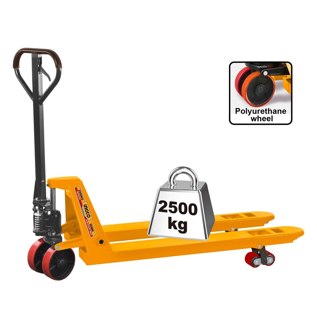 INGCO TRANSPALETTE MANUEL 2500KG AU MAROC [HHPT01251]