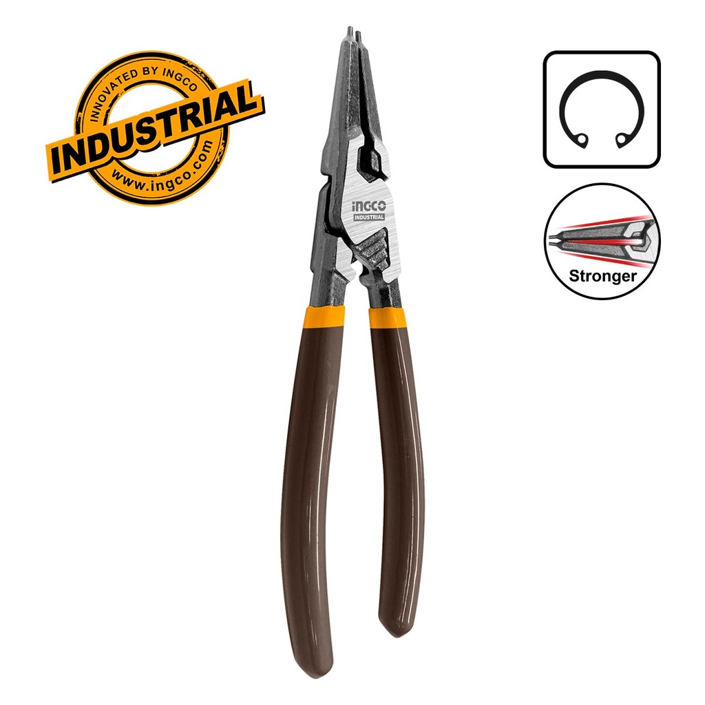 [HCCP261803] INGCO PINCE CIRCLIPS INTERIEUR À TÊTE DROITE 180MM AU MAROC [HCCP261803]