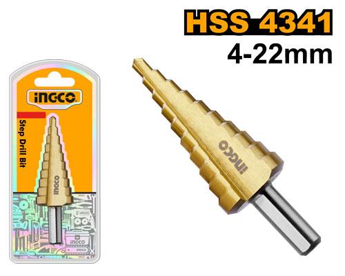 [AKSDS42203] INGCO FORET CONIQUE ÉTAGÉ 4-22MM AU MAROC [AKSDS42203]
