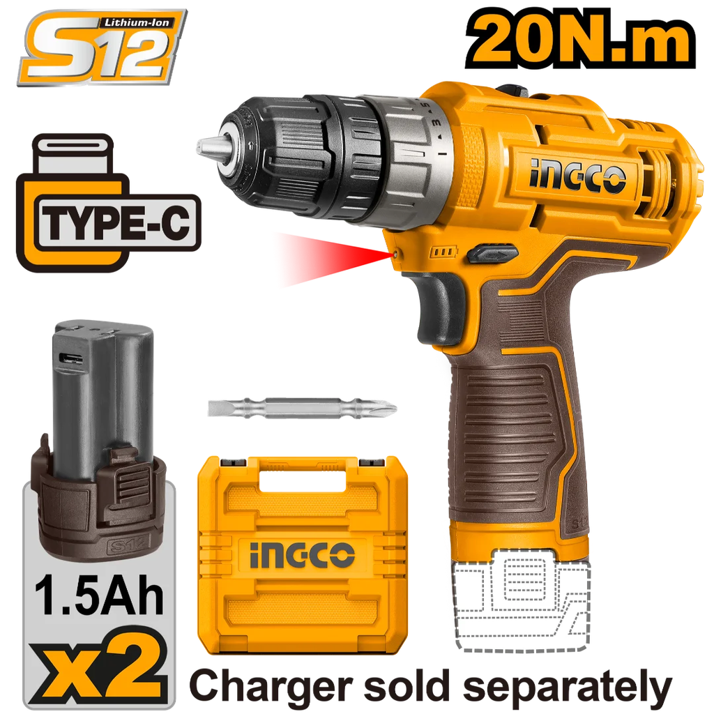 [CDLI12202-SP-2] INGCO MANDRIN 10 MM POUR CDLI12202 AU MAROC [CDLI12202-SP-2]