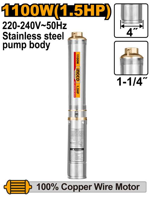 [DWP11001] INGCO POMPE DE PUITS 1100W AU MAROC [DWP11001]