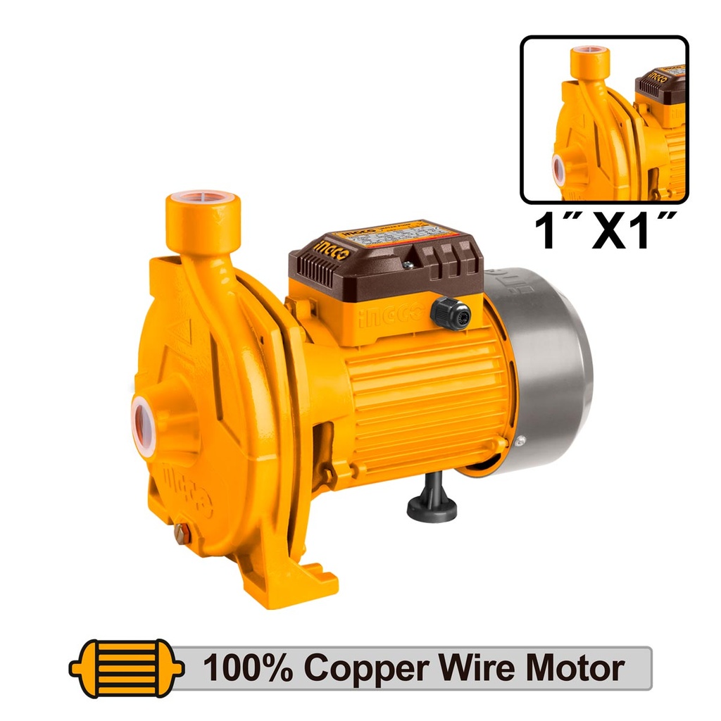 [CPM7508] INGCO POMPE CENTRIFUGE 1 HP EAU PROPRE CPM7508 H:30 AU MAROC [CPM7508]