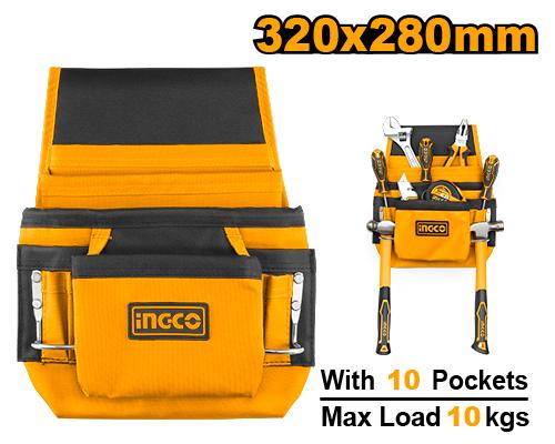 [HTBP01011] INGCO POCHETTE A OUTILS 32X28CM AU MAROC [HTBP01011]