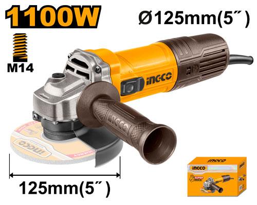 [AG110028] INGCO MEULEUSE 125MM 1100W SS AU MAROC [AG110028]