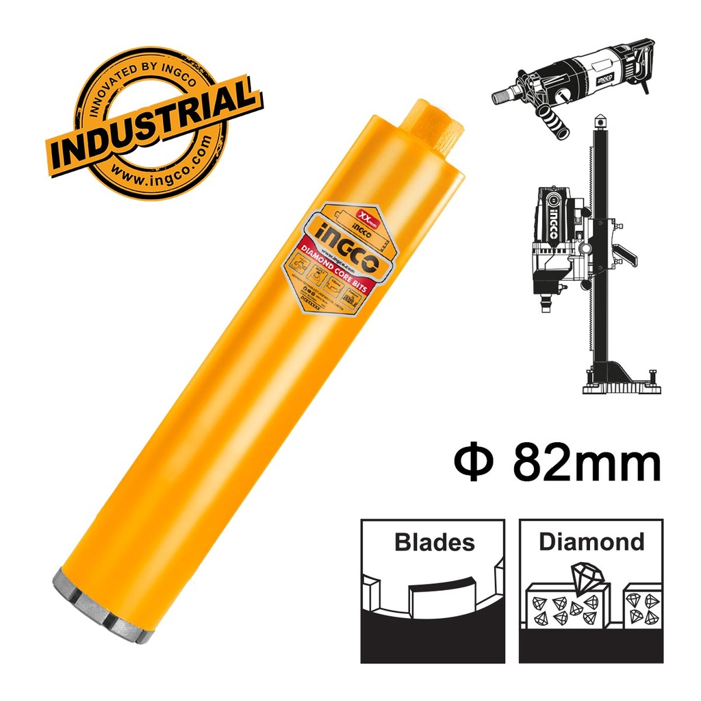 [DCB580828] INGCO FORET DIAMANT D:82MM L:450MM AU MAROC [DCB580828]