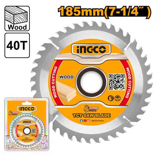 [TSB118515] INGCO DISQUE ALU 185MM 40 DENTS AU MAROC [TSB118515]