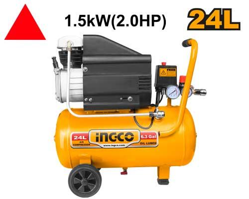 [AC20248] INGCO COMPRESSEUR D'AIR 24L, 1.5 KW (2 HP) AU MAROC [AC20248]