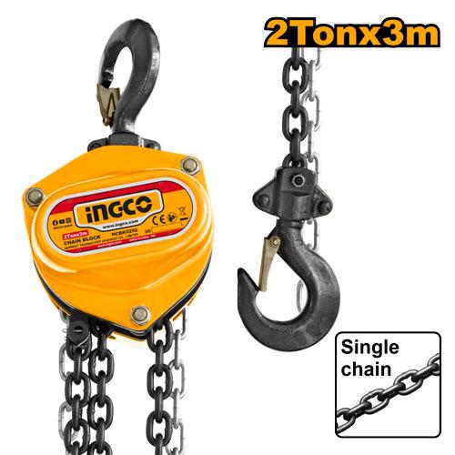 [HCBK0202] INGCO BLOC DE CHAINE 2 TONNE AU MAROC [HCBK0202]