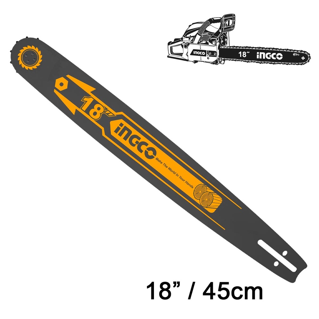 [AGSB51801] INGCO BARRE POUR TRONCONNEUSE A ESSENCE 18'' AU MAROC [AGSB51801]