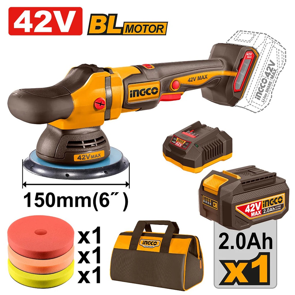[APLI42151] INGCO POLISSEUSE A BATTERIE 42V AU MAROC [APLI42151]