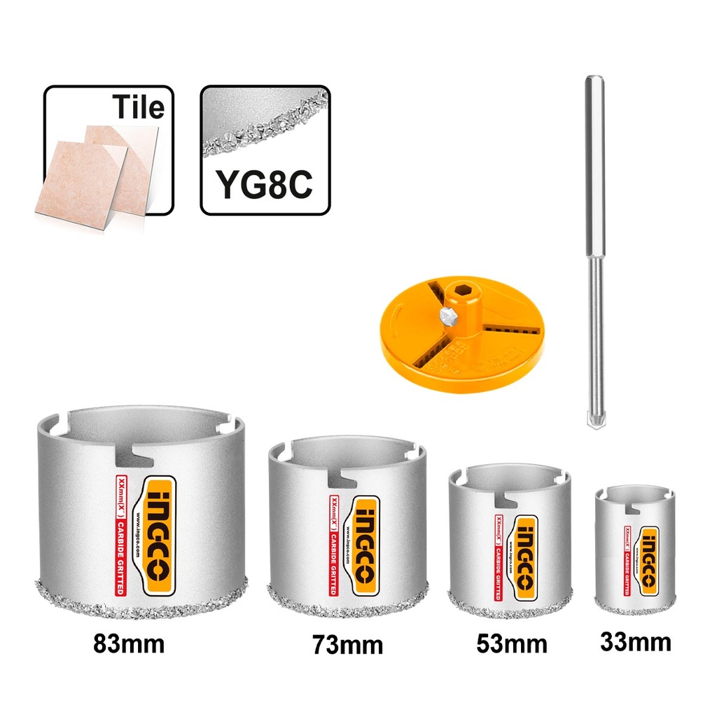 INGCO JEU 6PCS SCIES-CLOCHES AU MAROC [HSB4061]