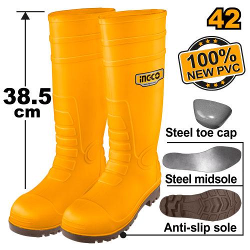 [SSH092S1P.42] INGCO BOTTES DE SECURITE S1P TAILLE42 AU MAROC [SSH092S1P.42]