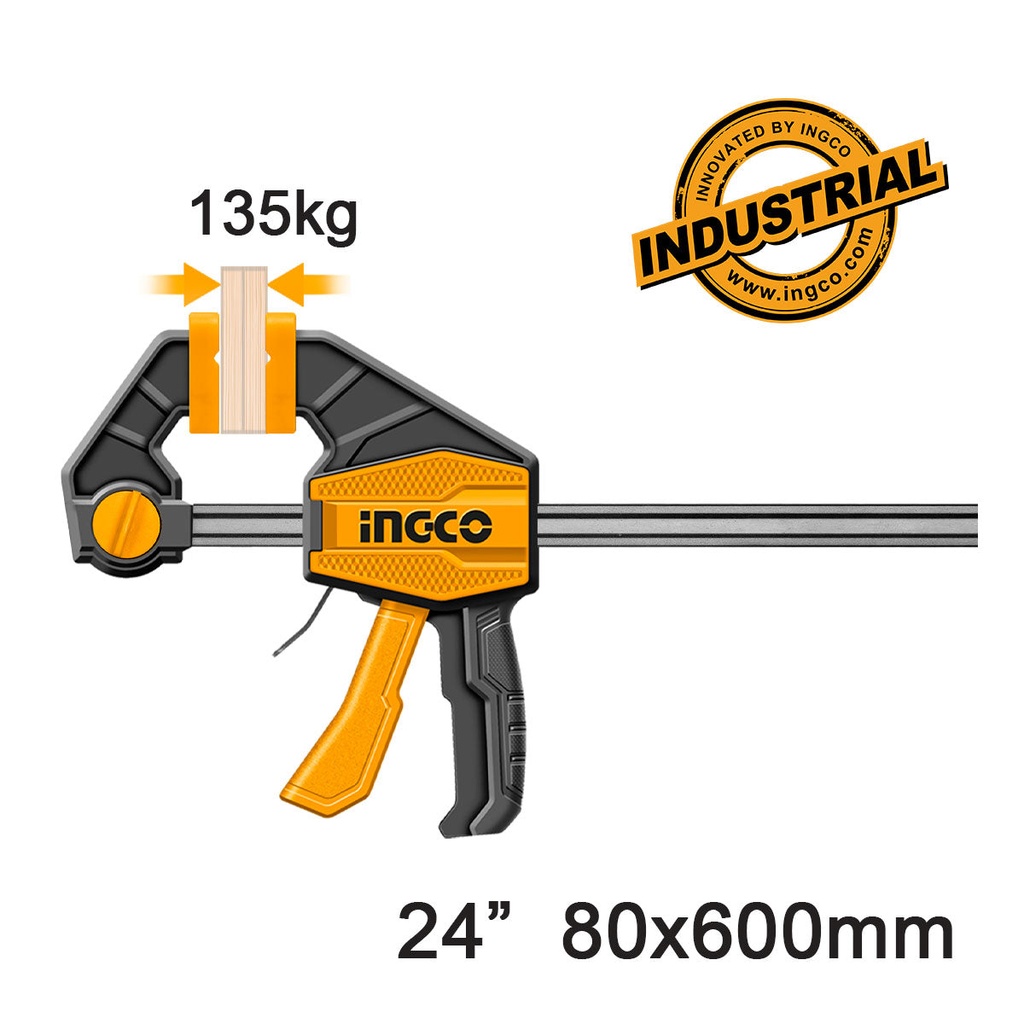 [HQBC24802] INGCO SERRE-JOINTS RAPIDE UNE MAIN 80X600MM AU MAROC [HQBC24802]