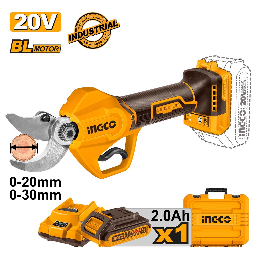 [CSSLI203083] INGCO CISAILLE DROITE 20V 1BATTERIE AU MAROC [CSSLI203083]