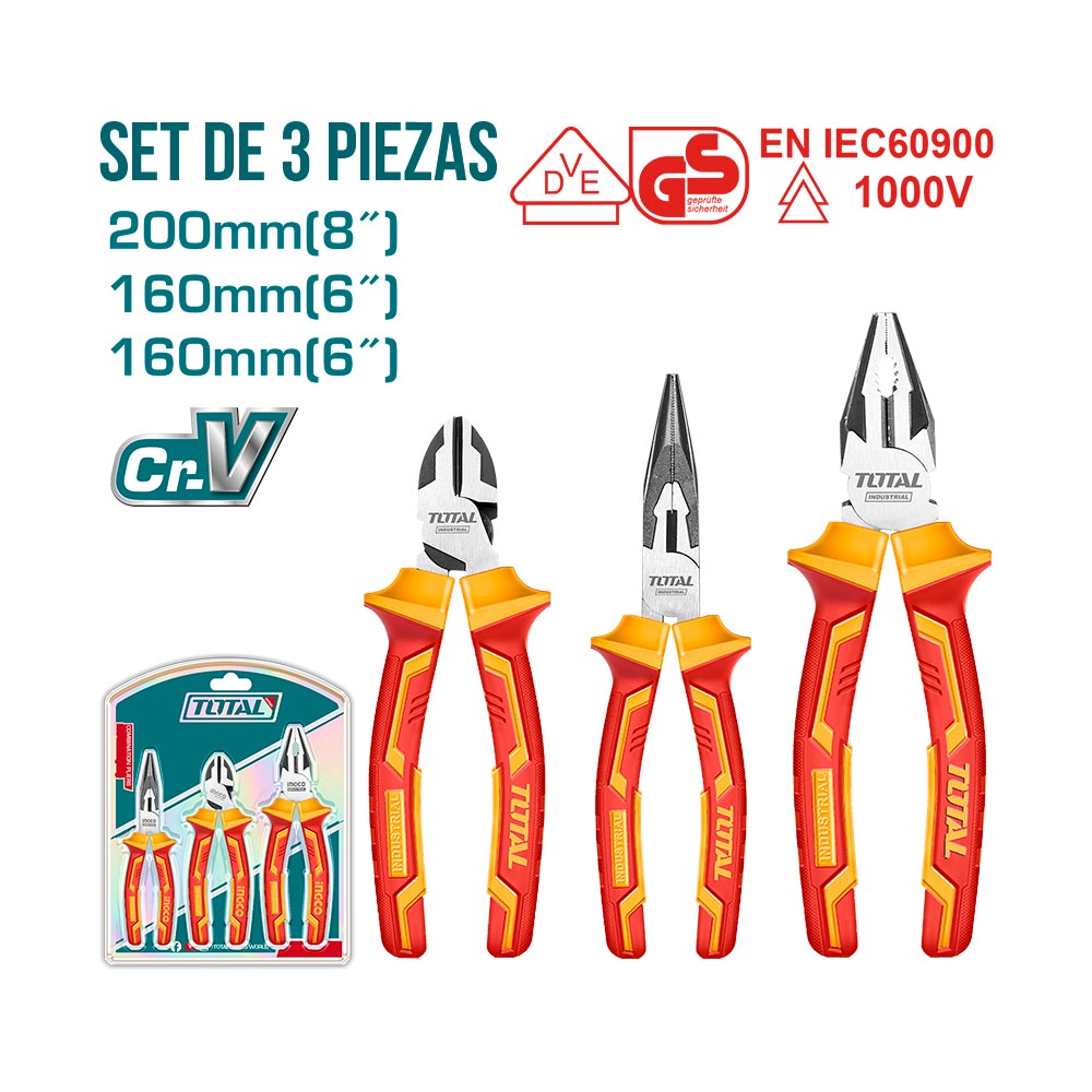 TOTAL COFFRET 3 PINCES ISOLÉES AU MAROC [THT2K0302]
