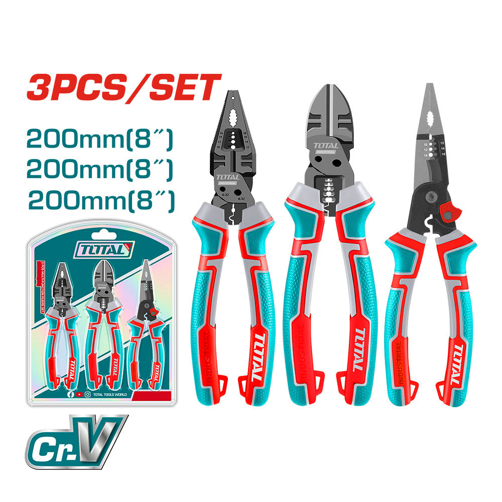 TOTAL COFFRET 3 PINCES MULTIFONCTIONS AU MAROC [THT2MK231]