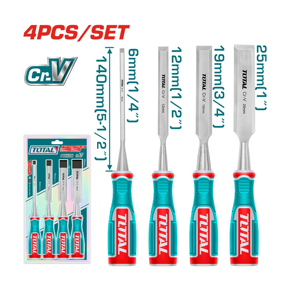 TOTAL COFFRET 4 CISEAUX À BOIS AU MAROC [THT41K0401]