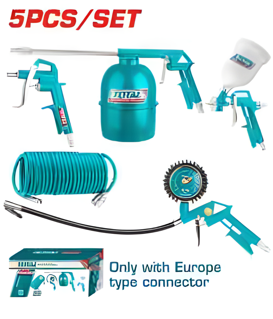 [TATK053] TOTAL COFFRET 5 PIÈCES OUTILS PNEUMATIQUES AU MAROC [TATK053]