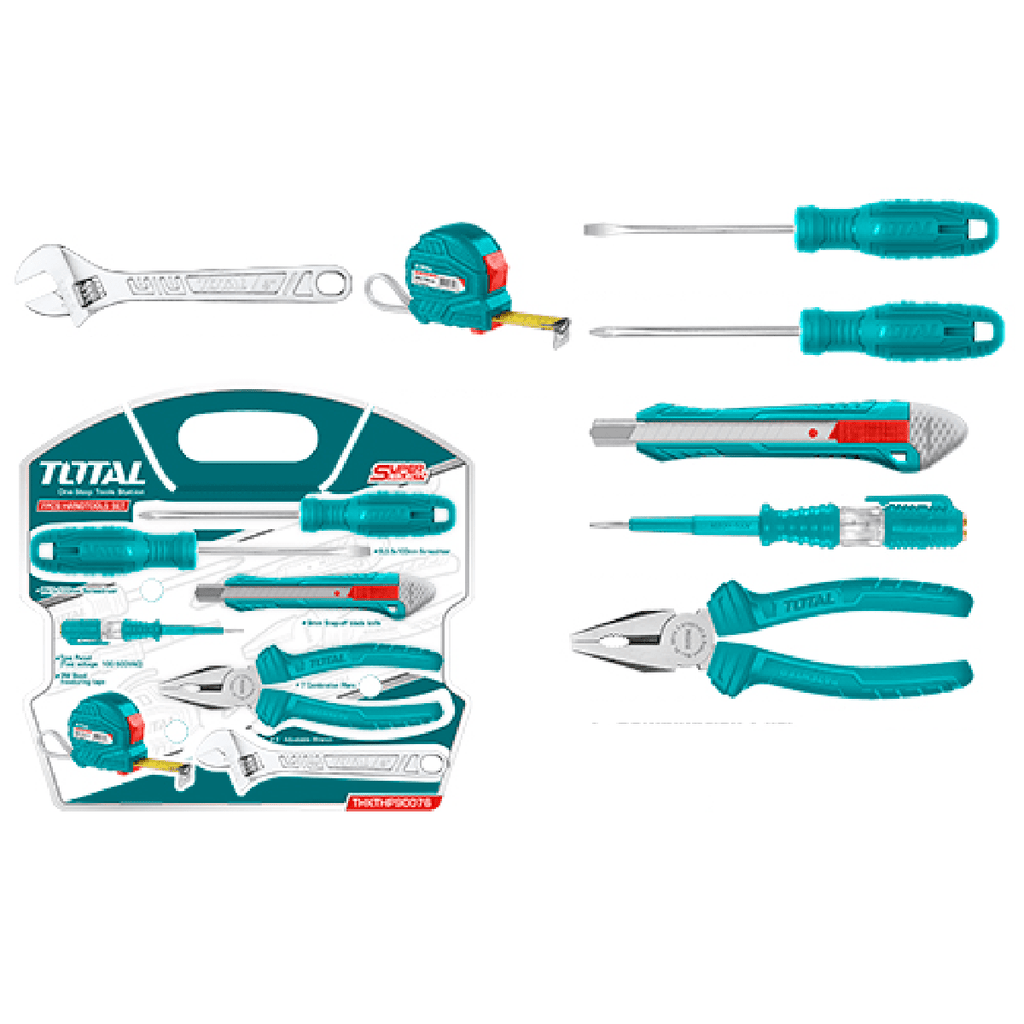 TOTAL COFFRET 7 OUTILS À MAIN AU MAROC [THKTHP90076]