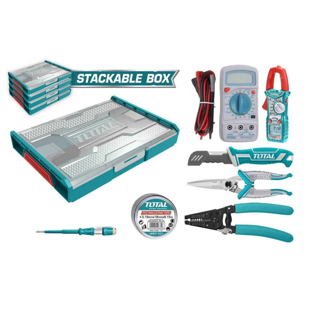 [THKTV02T071] TOTAL COFFRET 7 OUTILS TÉLÉCOMMUNICATION AU MAROC [THKTV02T071]