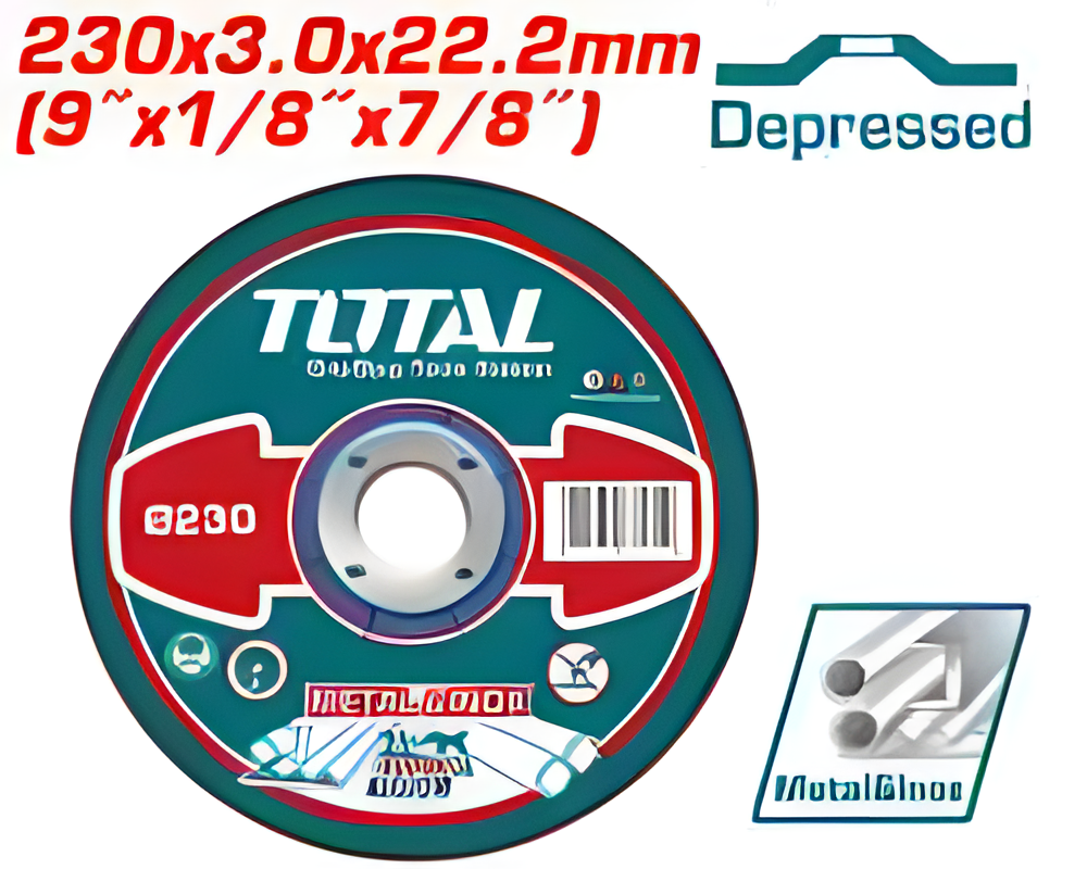 [TAC2212301] TOTAL DISQUE ABRASIF COUPE MÉTAL AU MAROC [TAC2212301]
