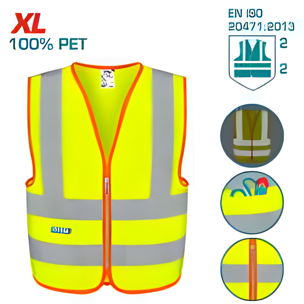 [TSP63XL] TOTAL GILET RÉFLÉCHISSANT AU MAROC [TSP63XL]