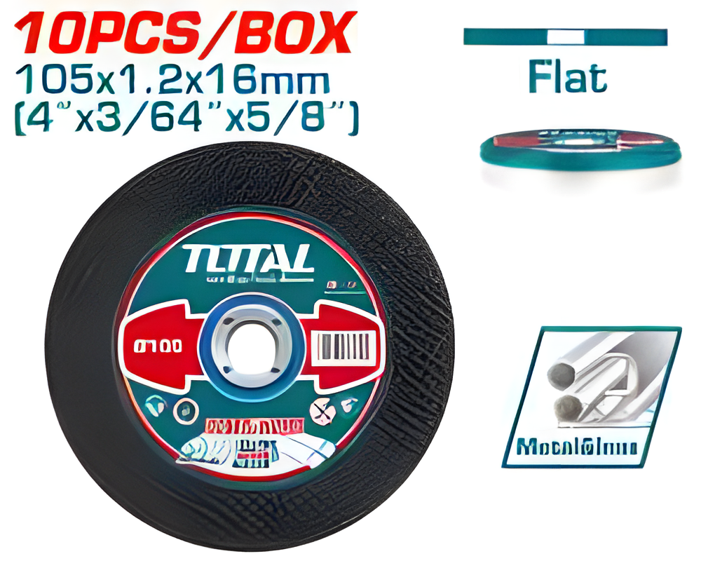 TOTAL JEU DISQUES ABRASIFS COUPE MÉTAL AU MAROC [TAC2211005]