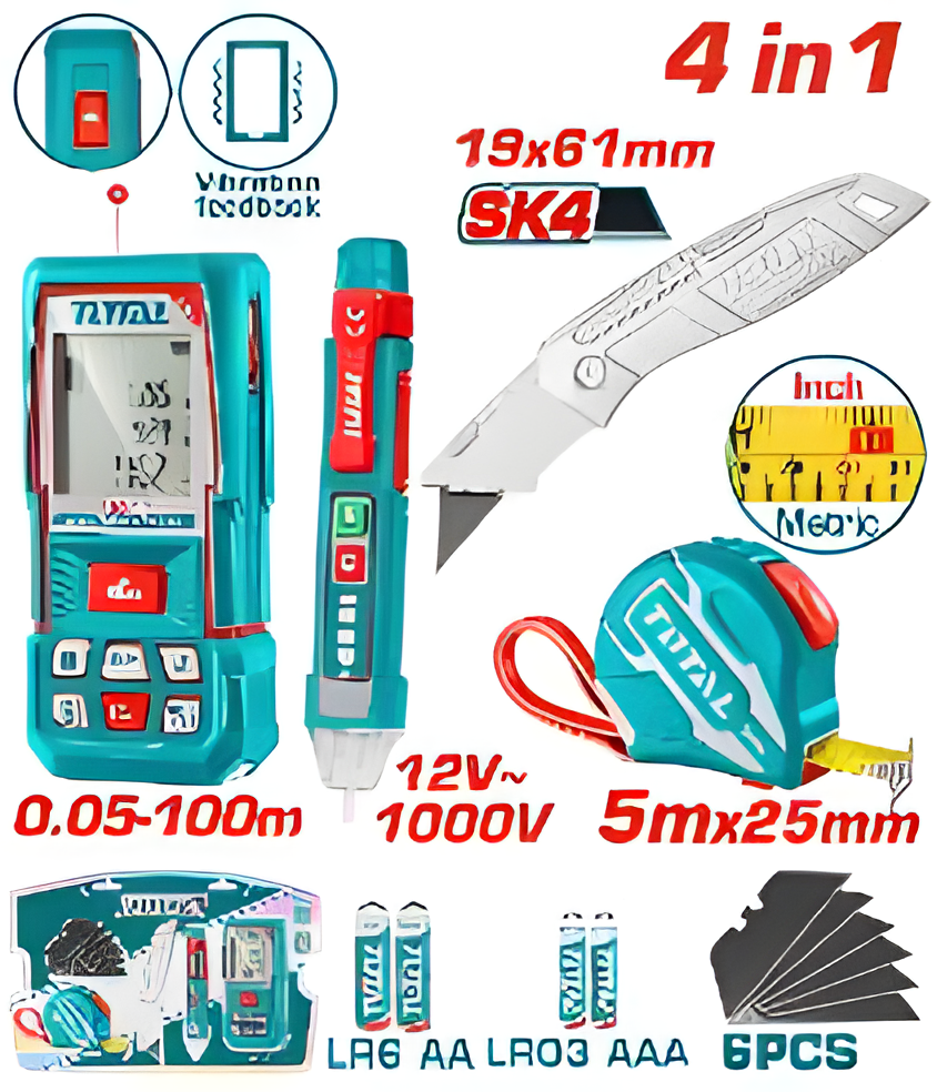 [TOS250701] TOTAL KIT DÉTECTEUR DISTANCE LASER AU MAROC [TOS250701]