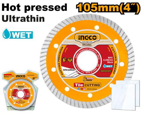 [DMD031051HT] INGCO DISQUE DIAMAND ULTRA FIN 105MM AU MAROC [DMD031051HT]