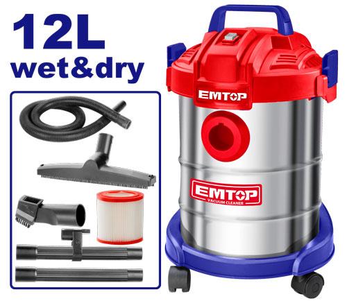 [EVCR0801] Aspirateur 12l - 800 W EMTOP | EVCR0801