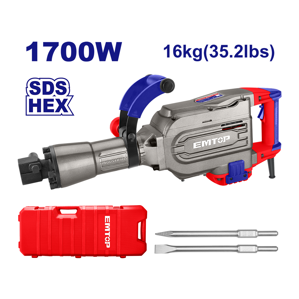 EMTOP MARTEAU PERFORATEUR 22MM - 650W [ ERHRL651 ]