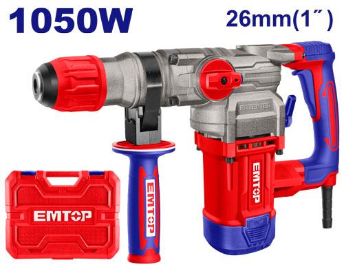 EMTOP MARTEAU PERFORATEUR 26MM - 1050W [ ERHRP1052 ]