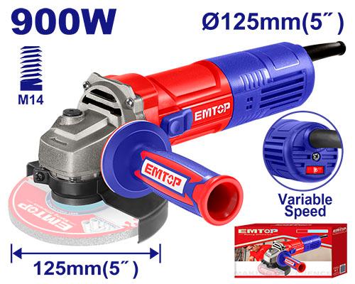 [EAGRS09051] EMTOP MEULEUSE 125MM - 900W AVEC VARIATEUR [ EAGRS09051 ]
