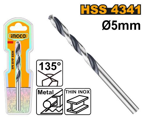 INGCO FORET 5MM HSS 4341 AU MAROC [DBT1200504]
