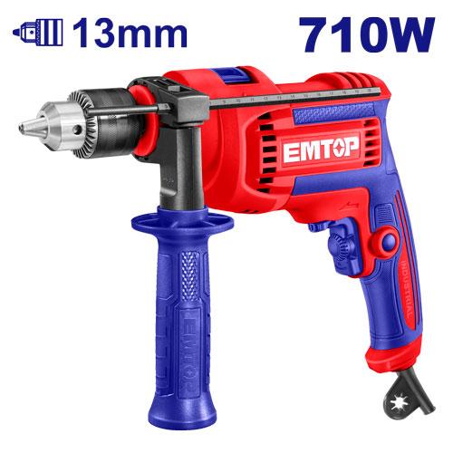EMTOP PERCEUSE À PERCUSSION 13MM - 710W [ EMDL0716 ]