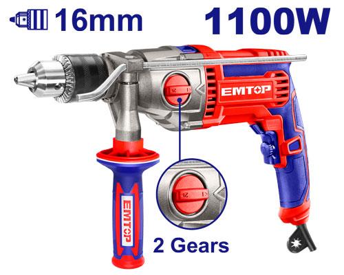EMTOP PERCEUSE À PERCUSSION 16MM - 1100W [ EMDL21101 ]