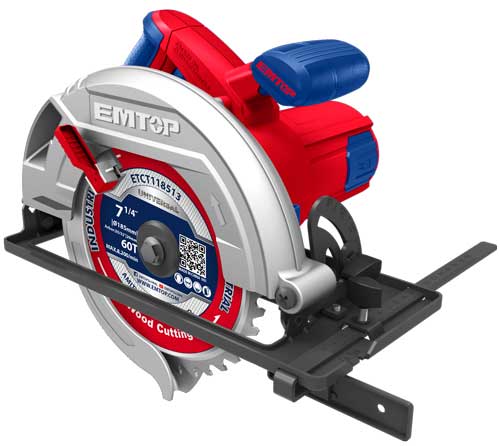 EMTOP SCIE CIRCULAIRE 185MM - 1600W [ ECSW1853 ]