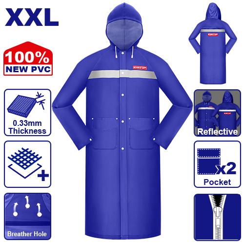 EMTOP VESTE DE PLUIE - TAILLE XXL [ ERCT01XXL ]