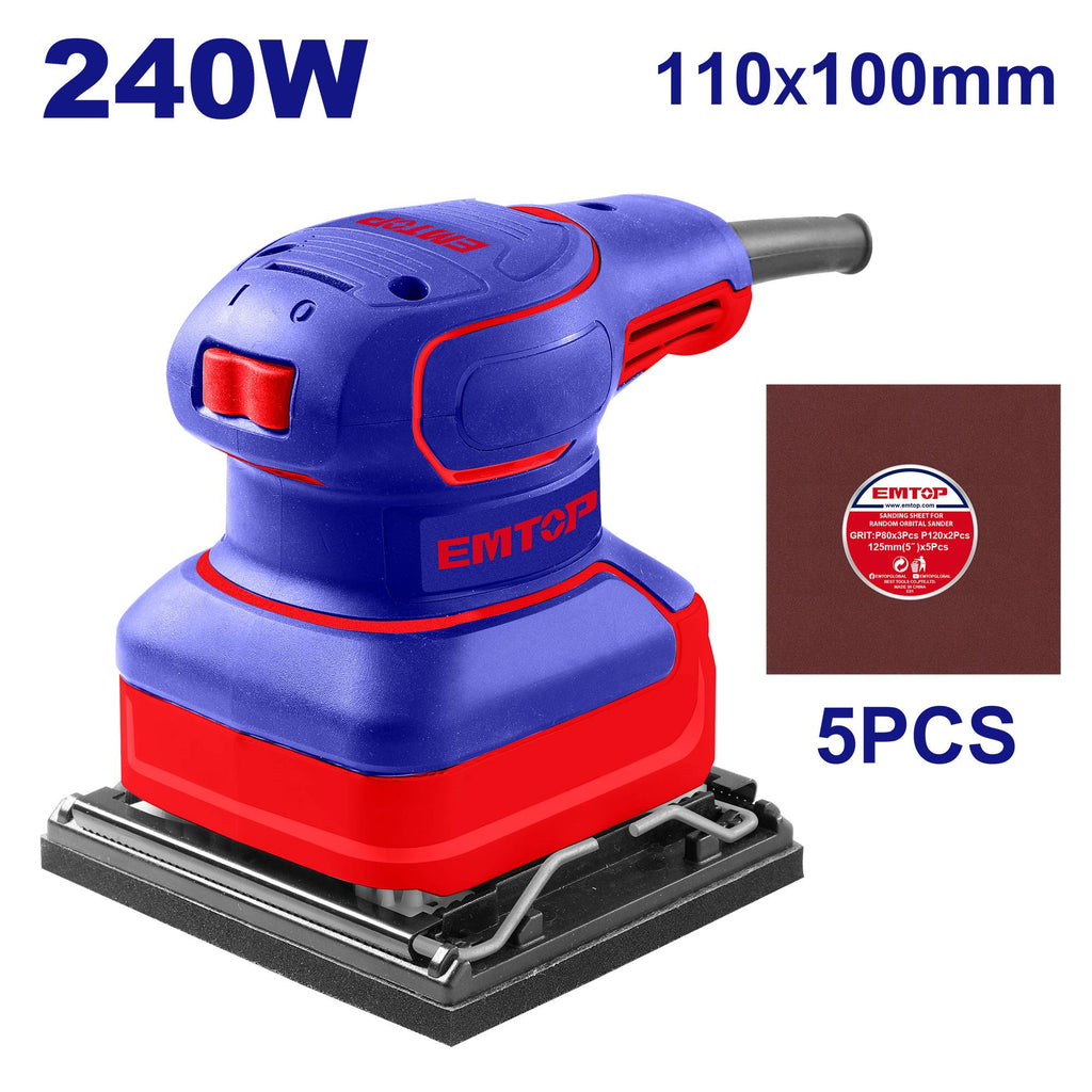 Ponceuse vibrante - 110x100 EMTOP | EFSR24101