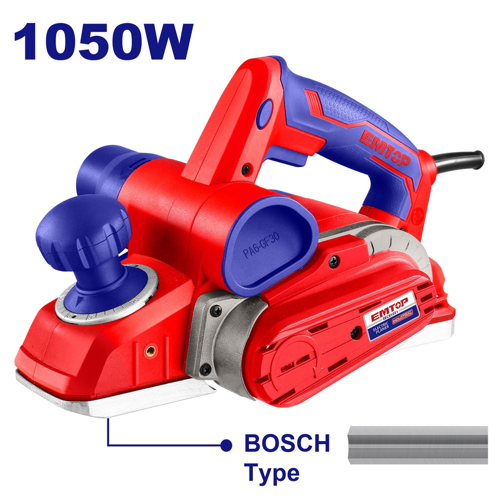 Rabot électrique 1050 W EMTOP | EECR1051