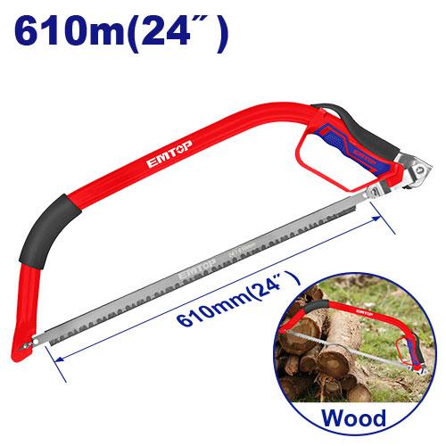[EHFE5024] Scie à bûches 610mm EMTOP | EHFE5024