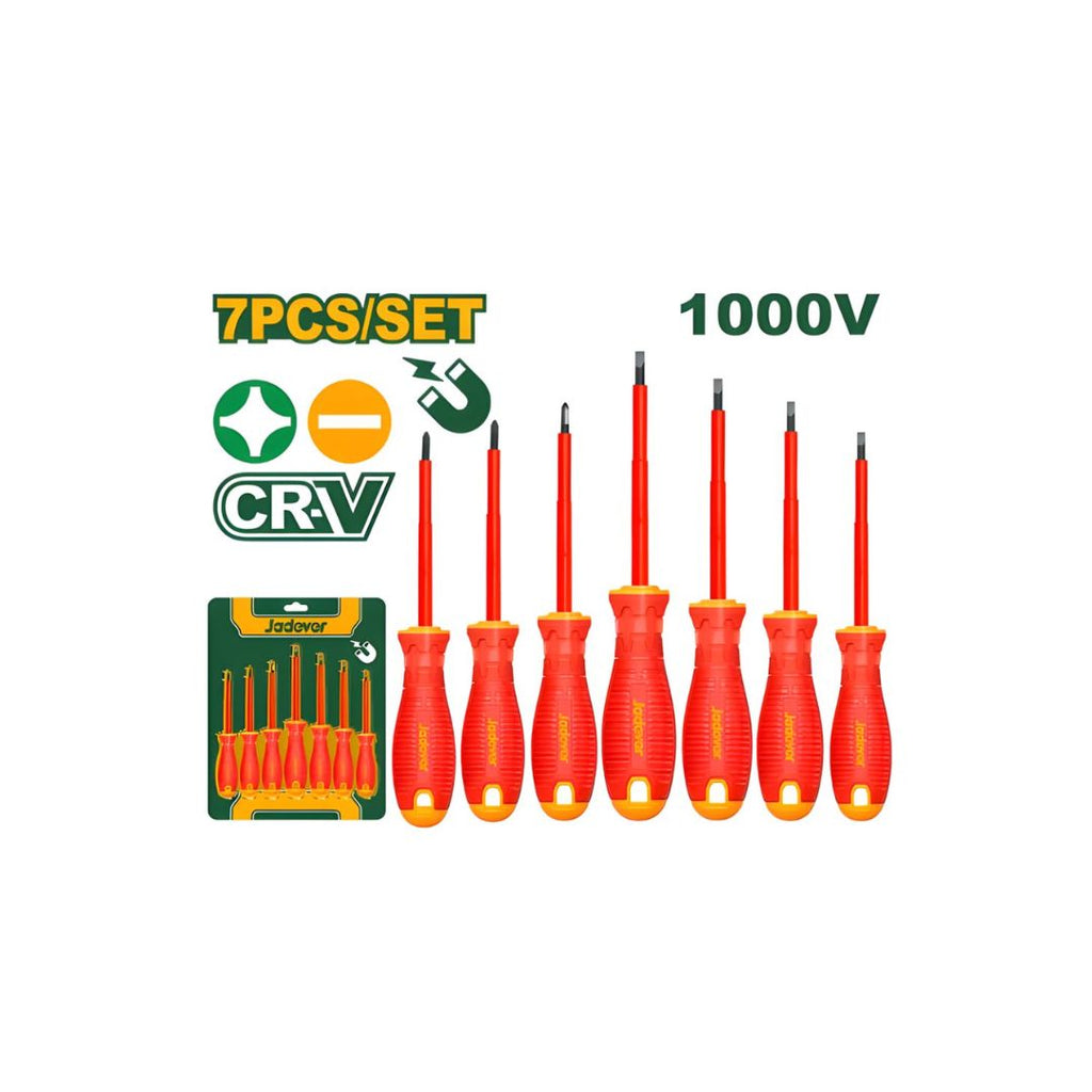[JDSS7407] ENSEMBLE DE 7 TOURNEVIS ISOLÉS JDSS7407