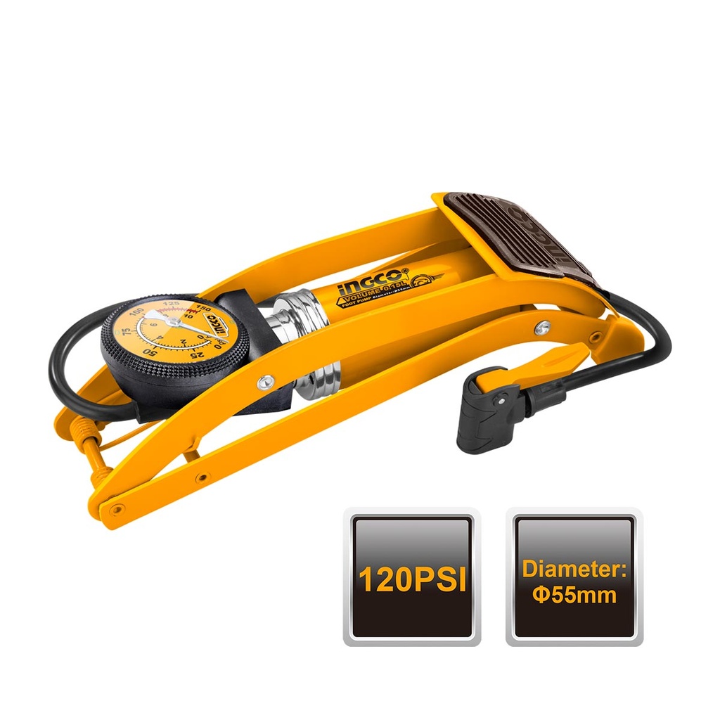 [MPP5511] INGCO POMPE A AIR A PIED 120PSI AU MAROC [MPP5511]
