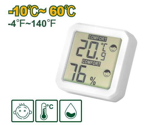 JADEVER COMPTEUR NUMÉRIQUE D’HUMIDITÉ 0-100% ET DE TEMPÉRATURE 10-60°C AU MAROC [JDTM1501]