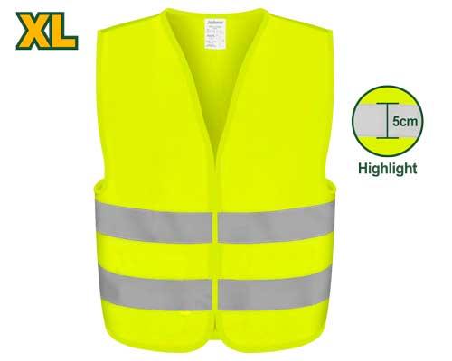 JADEVER GILET RÉFLÉCHISSANT XL JAUNE AU MAROC [JDRV2802]
