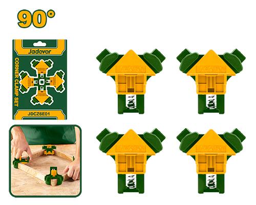 JADEVER JEU DE 4 SERRE JOINT D'ANGLE 90° AU MAROC [JDCZ6E01]