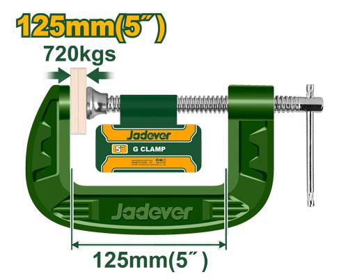 [JDCP1105] JADEVER PINCE ETAU G 5"/125MM CORPS FONTE AU MAROC [JDCP1105]